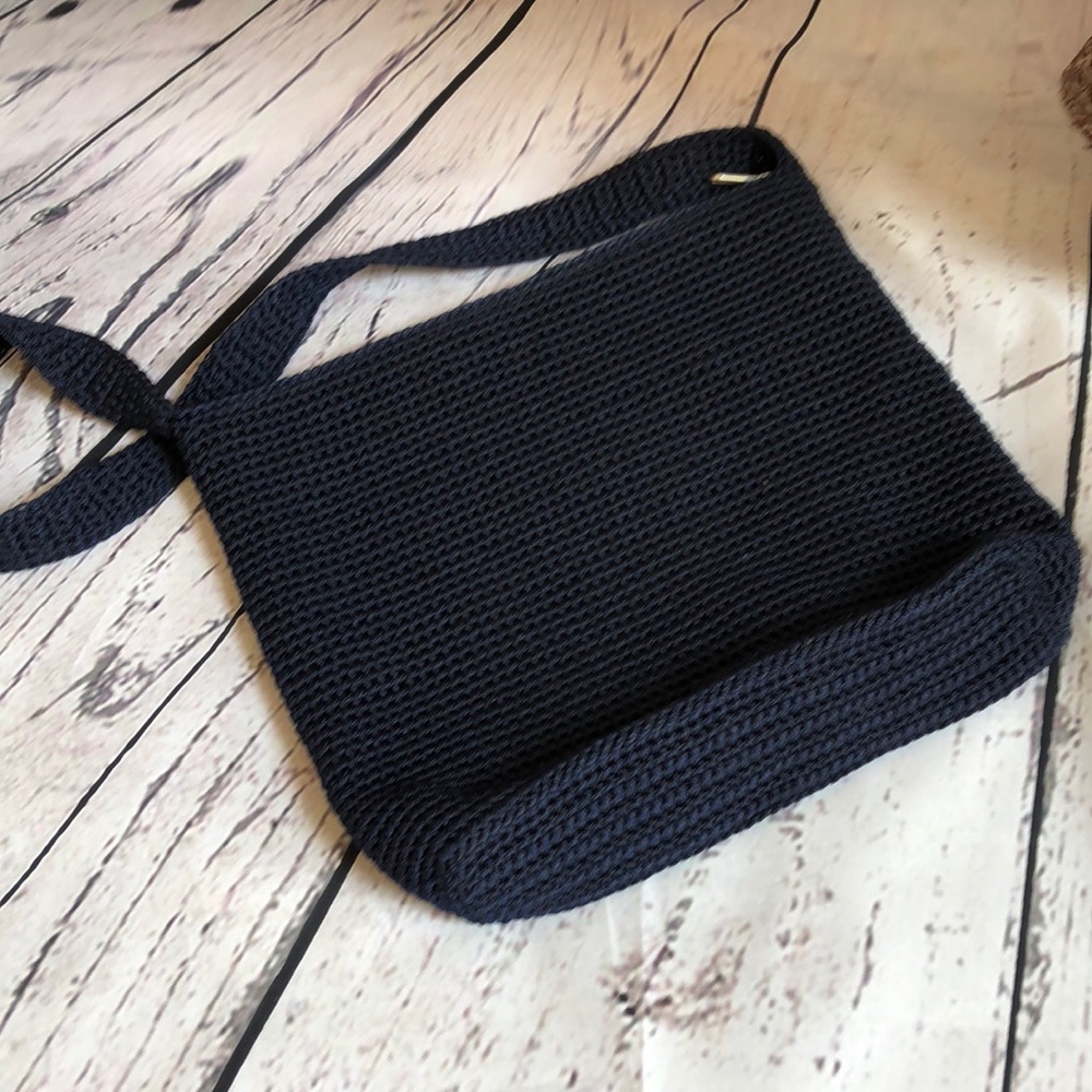 The Sak navy knit handbag - Picture 4 of 8